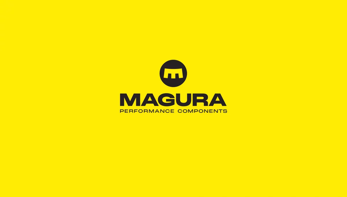 Magura Performance Components Logo on Yellow background