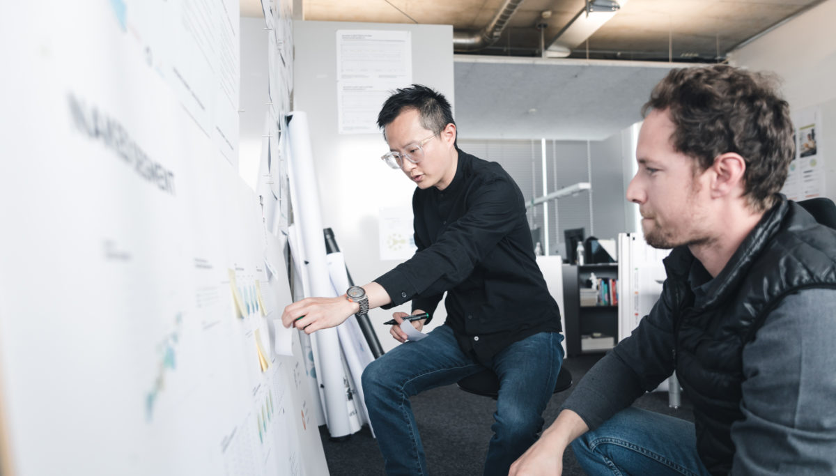 KISKA Strategic Product management meeting with Yu-Hsiang Lu in and Christoph Pranger in landscape crop