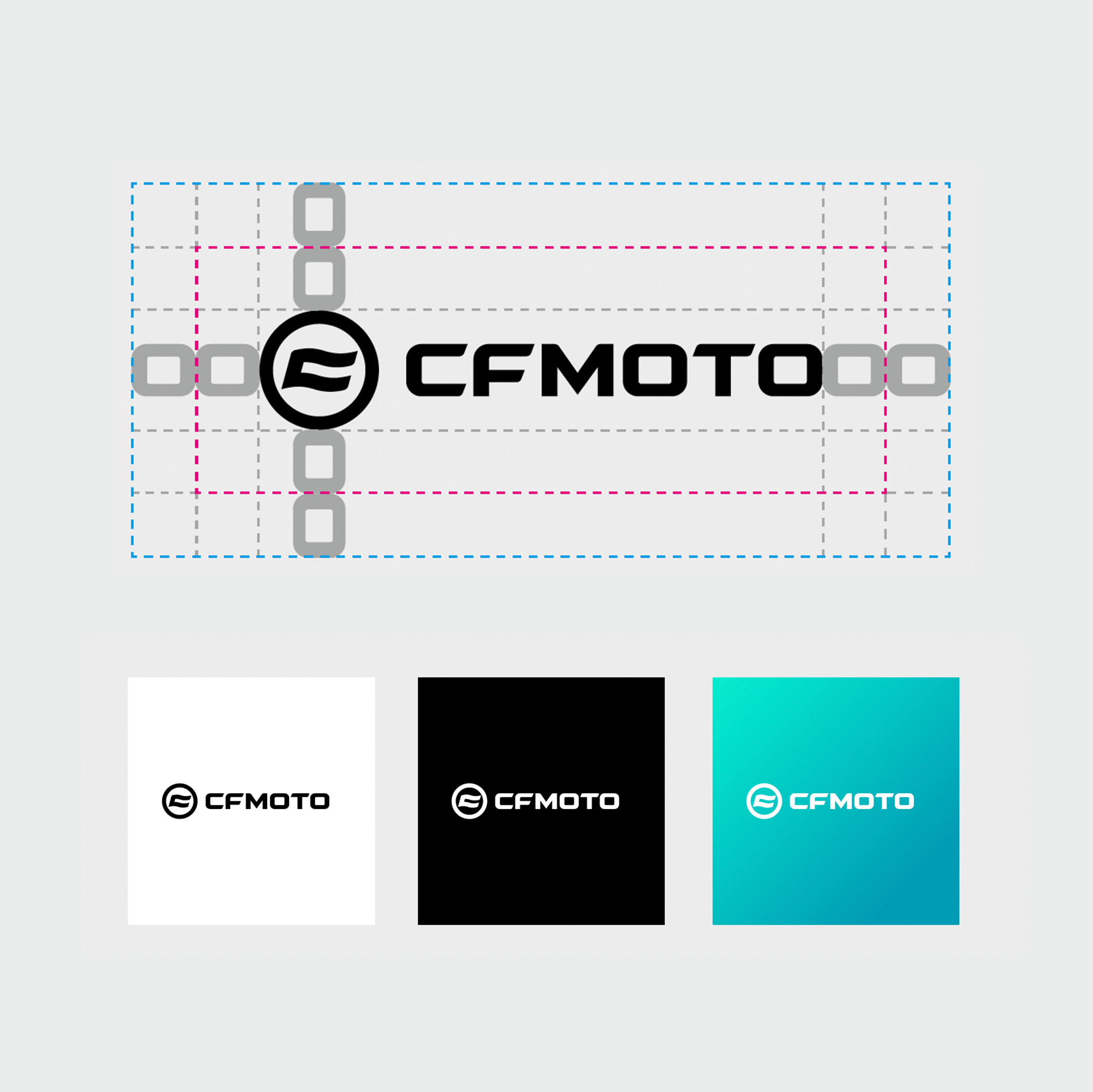 5_CFMOTO_logo_brand_communication_process_guidelines_Square