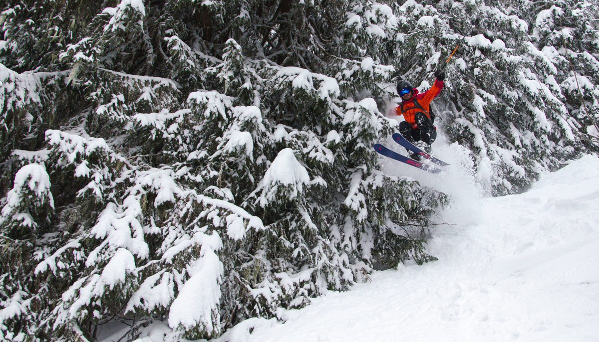 Live the active lifestyle we design: KISKA designer freeskis during lunch