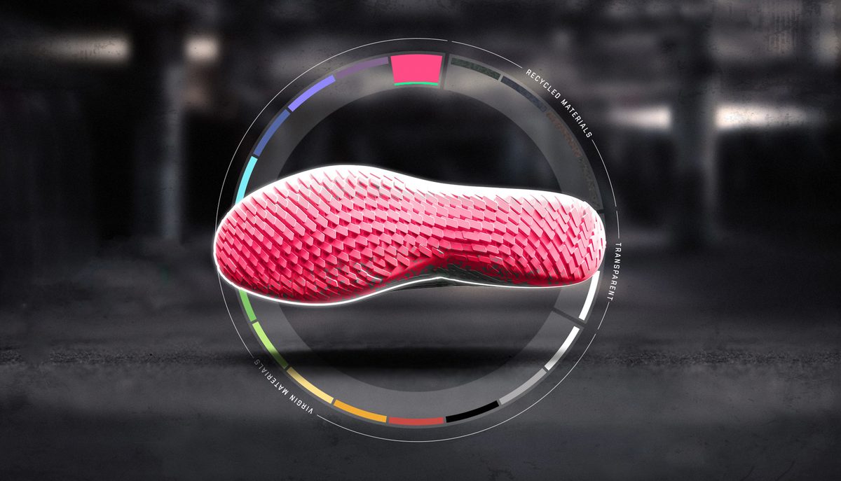 UI design concept for adidas Sport Infinity online shoe configurator