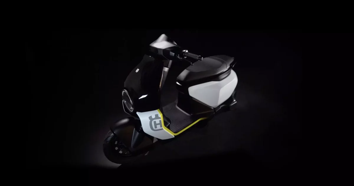 Husqvarna Motorcycles electric scooter concept video thumbnail designed by KISKA