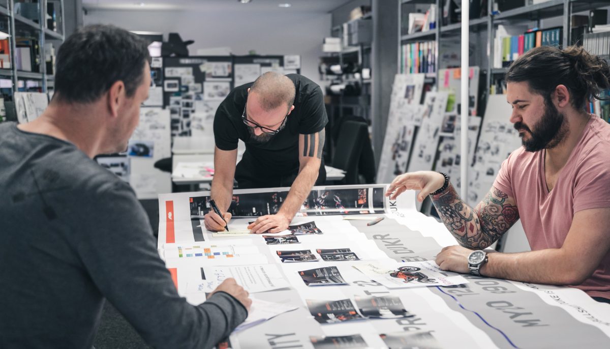 KISKA copywriters and content graphic designers refine 2020 KTM DUKE brand campaign